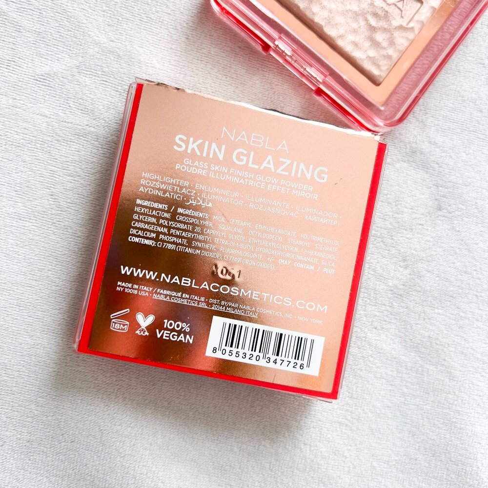 Nabla Skin Glazing Glass Skin Finish Glow Powder Highlighter - Picture 4 of 5